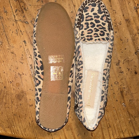JACK ROGERS Sz 7.5 MILLIE suede slipper with Sherpa lining new without tags - Picture 6 of 8